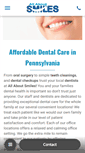 Mobile Screenshot of allaboutsmilesinc.com